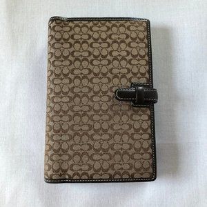 Coach 4x7 Planner/Agenda cover